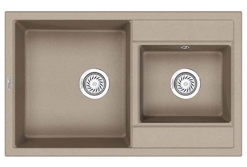 8201, ПЕСОК, кухонная мойка, кварц GRANULA 8201-ST265 - Вид №1