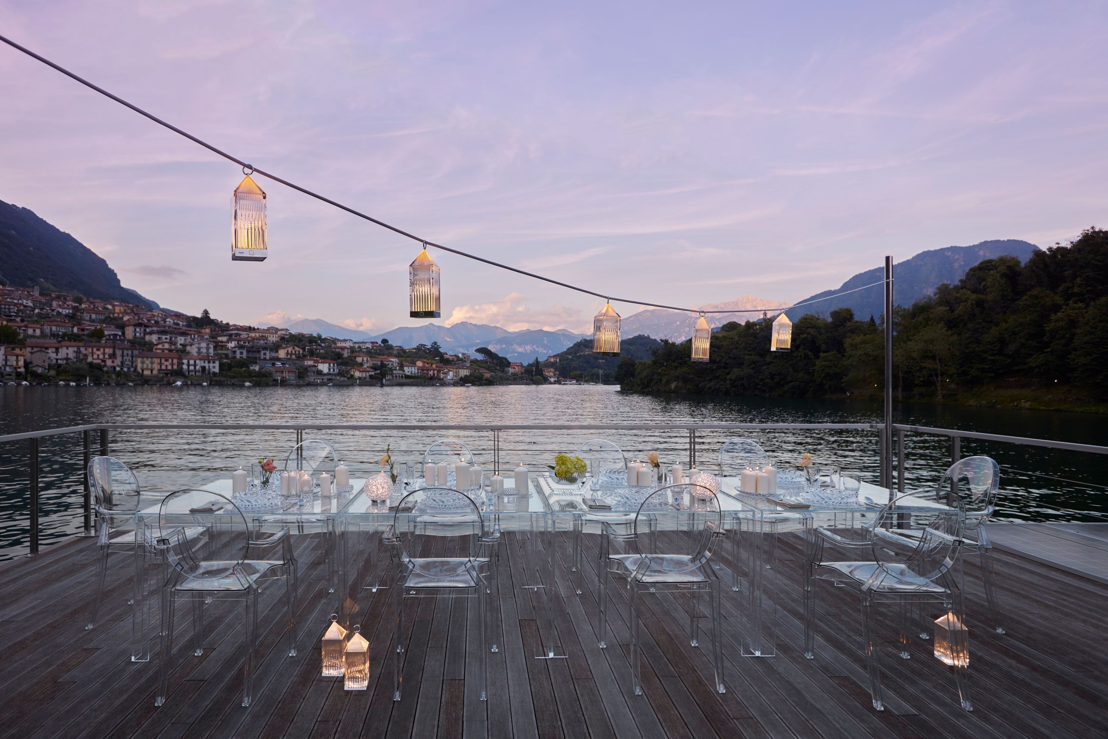 ПММА затемнения открытый настольная лампа Kartell LANTERN ARCH-00130854 - Вид №22