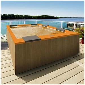 Бассейн Gruppo Treesse Muse Plus-V212I-PL-O прямоугольный встроенный оранжевый