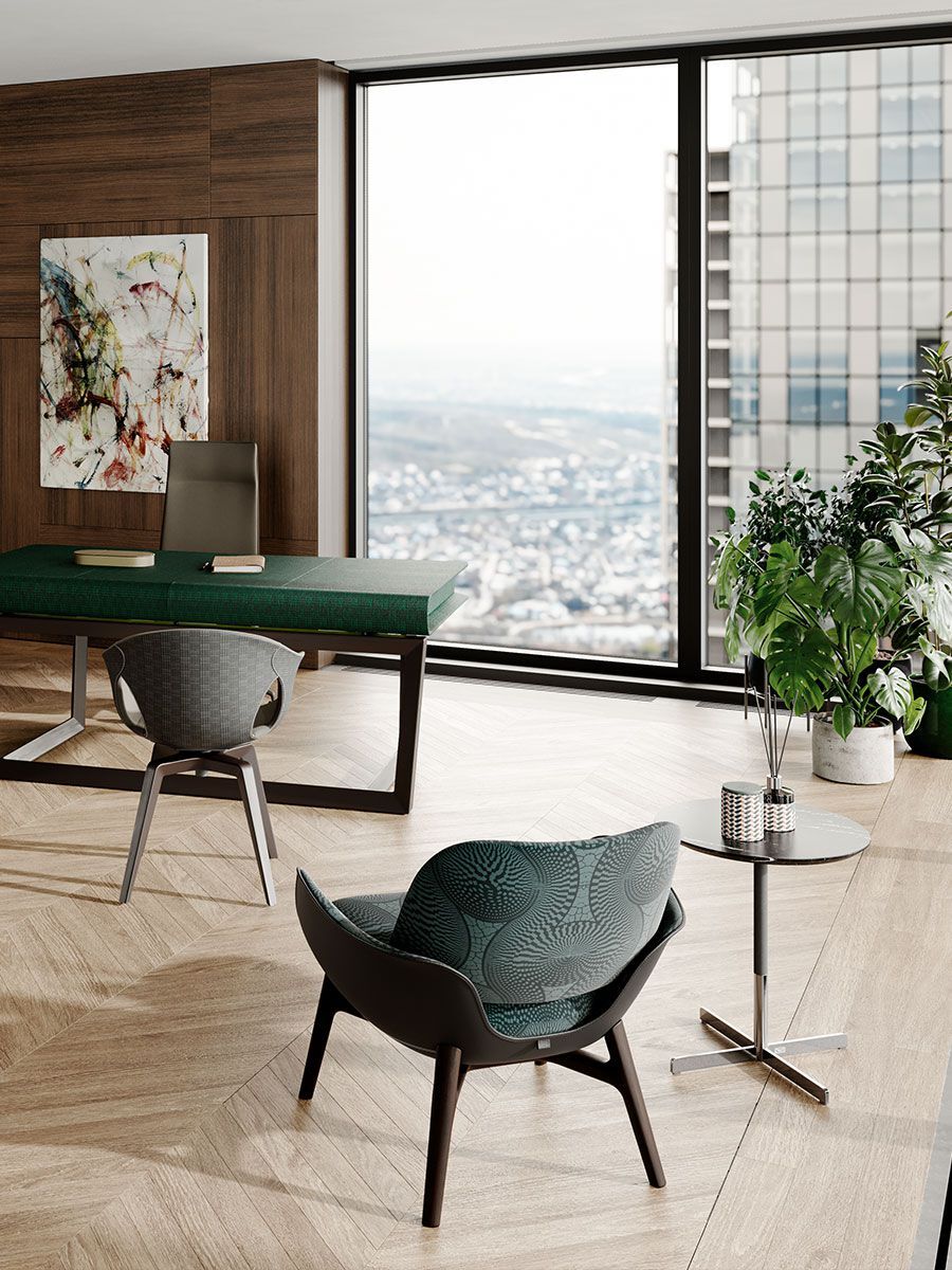 Кресло с подлокотниками Poltrona Frau коллекция-диваны и кресла ARCH-00072320 - Вид №1