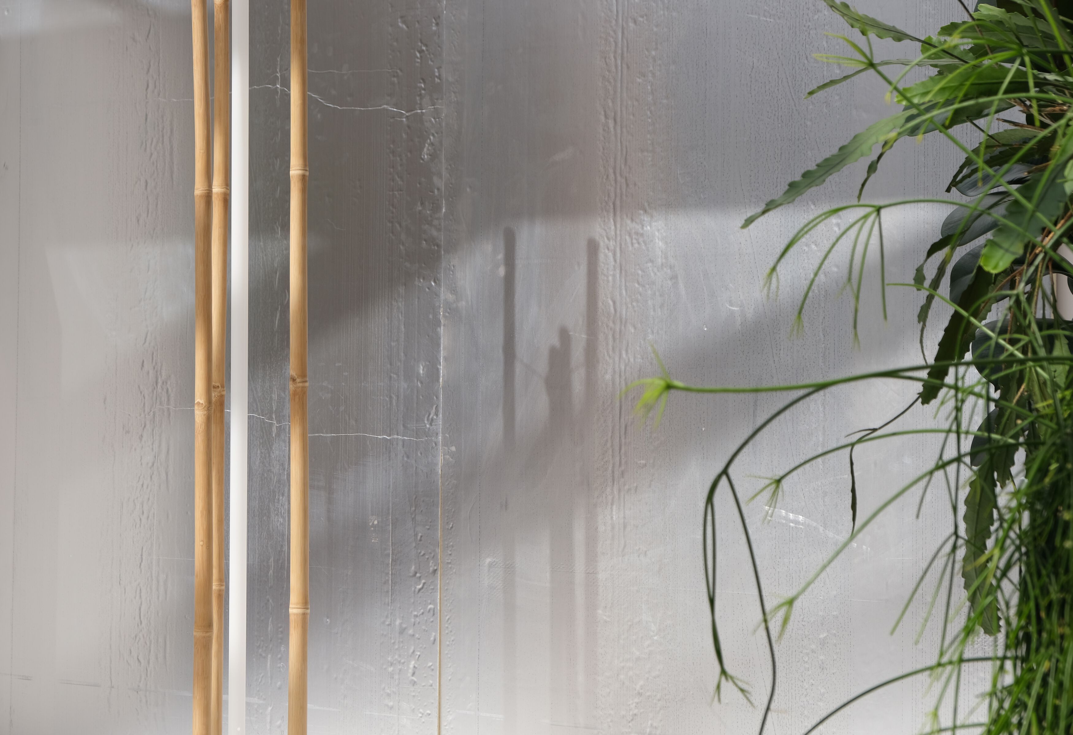 Светодиодный торшер из боросиликатного стекла и бамбука Michael Anastassiades TA-KE 3 ARCH-00147102 - Вид №1