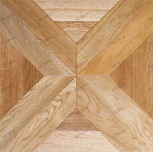 Модульный паркет Marco Ferutti Castello Castello Дуб с брашью (Текстурированная) 450х450 мм 2600600045