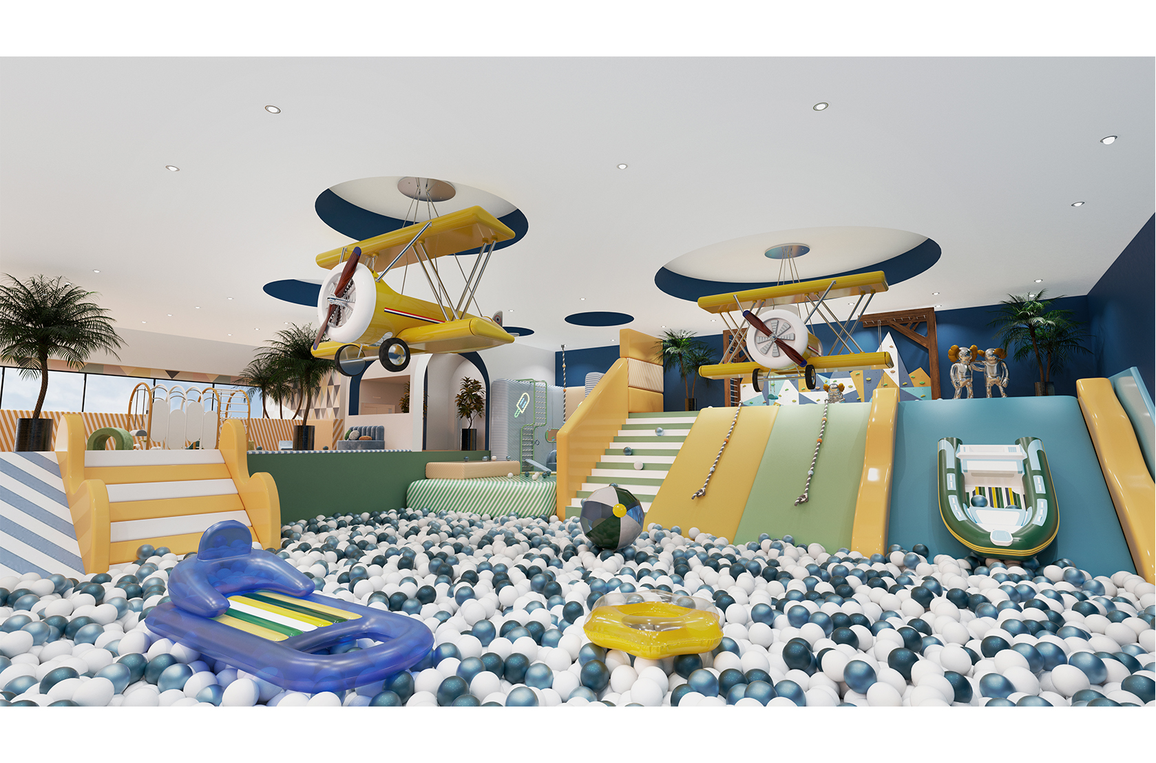 CIST771 Детская кровать самолет Самолет Sky B Circu  - Вид №12