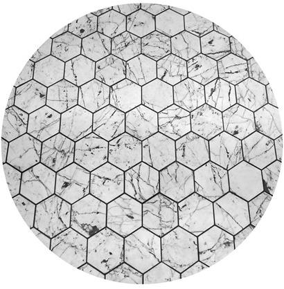 KARPA Низкий журнальный столик из каррарского мрамора  K1381  - Вид №2