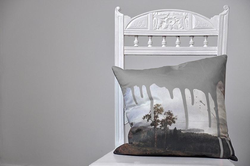 Mineheart Подушка из парусины квадратная  Acc/027 -bc  - Вид №1