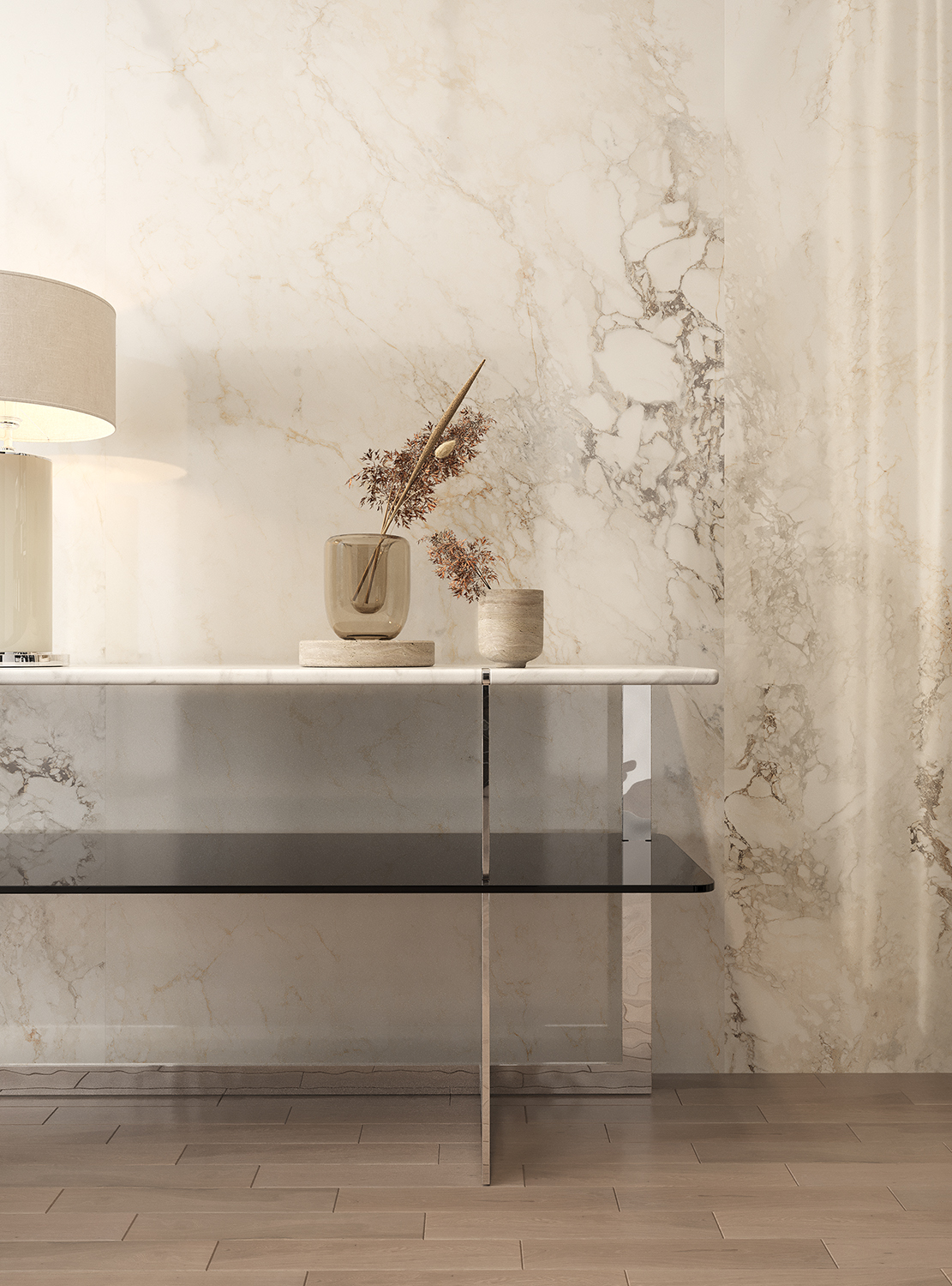 Бесконечная элегантность: керамический слэб STAROSLABS STP-ST185 INCOLOR Double Polished - Вид №2