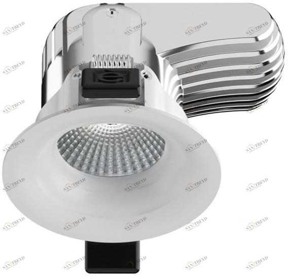 Linea Light Group Круглый встраиваемый светодиодный светильник из алюминия sun-id-1377915