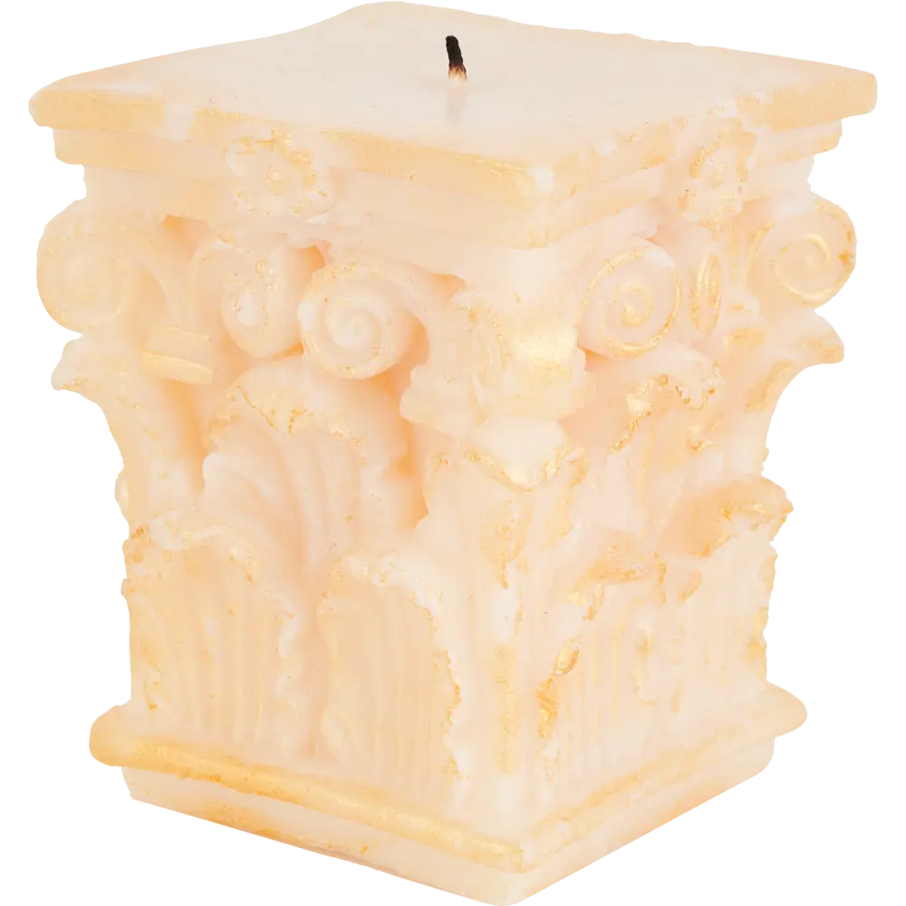 Свеча парафиновая Челентано золото EVIS STLM-2195450