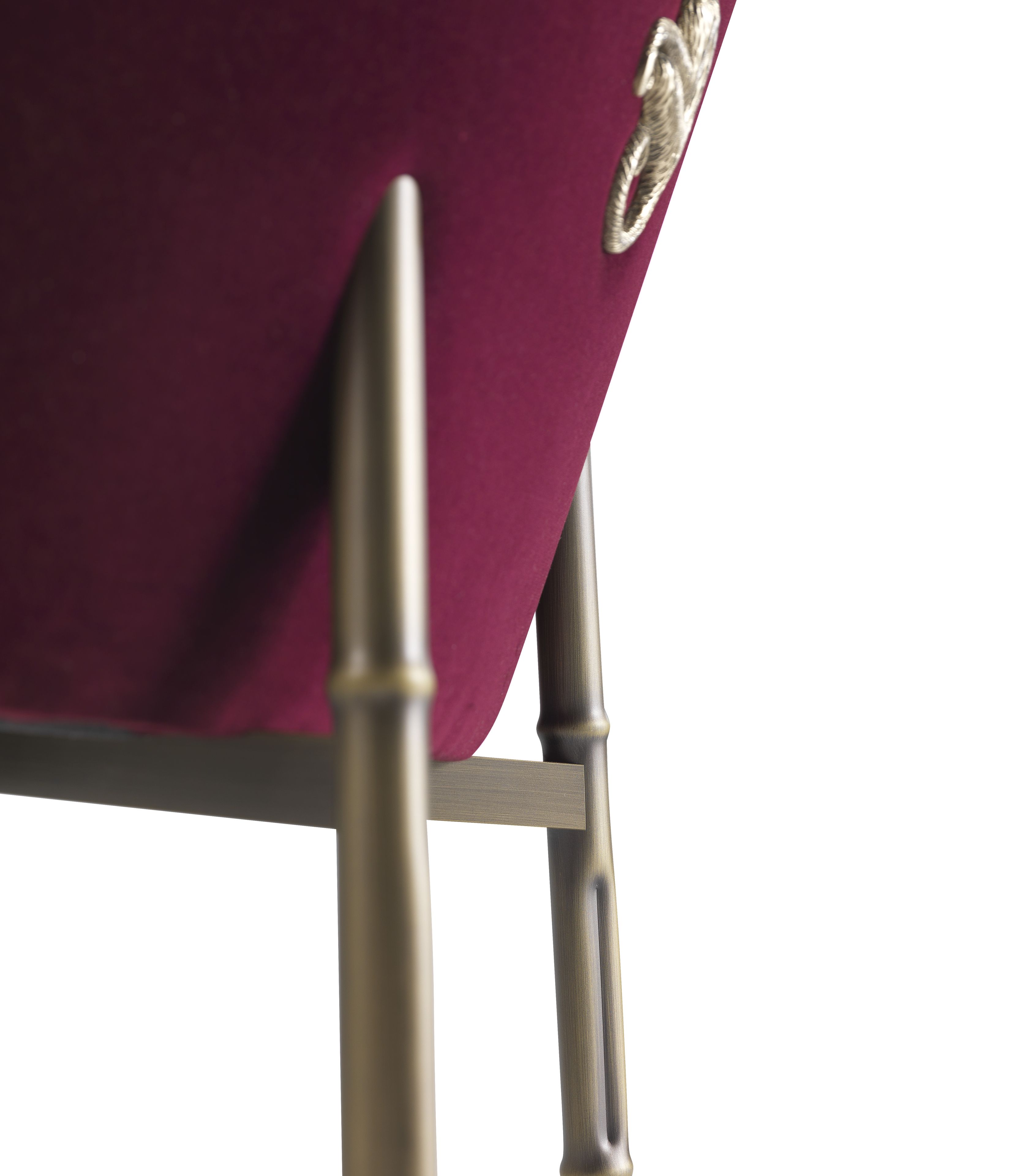 Мягкий тканевый стул с подлокотниками ETRO Home Interiors ARCH-00015788 - Вид №3