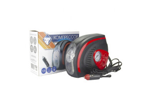 18104545 Компрессор АК-25 до 25 л/мин., 100 PSI, 12 В, LED-фонарь 47161 Nova Bright