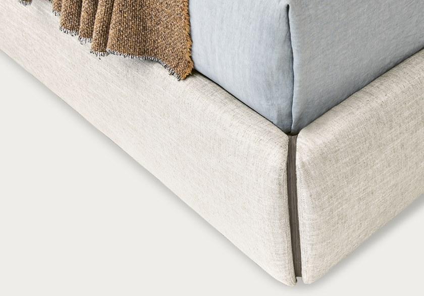 PIANCA Двуспальная кровать из ткани с высоким изголовьем sun-id-1451977 - Вид №4