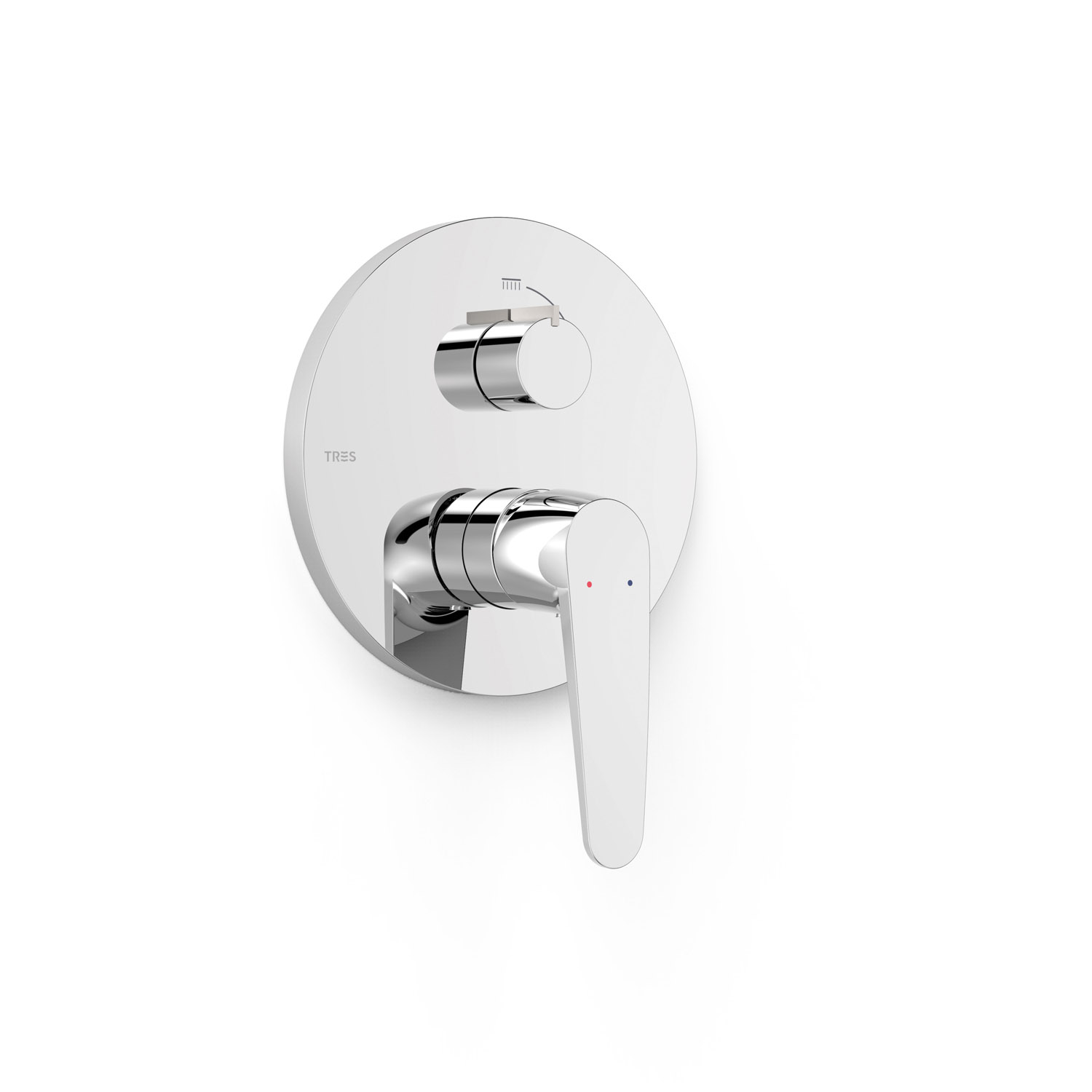 Видимая часть RAPID-BOX для скрытого 2-ходового Rapid-box-20428110 TRES 