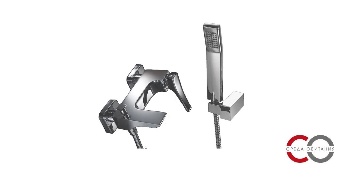 Однорычажный смеситель для ванны/душа 58.012C MAIER SKIP 58012C - Вид №2