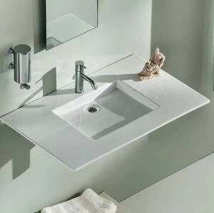 46046 Подвесная раковина настенная овальная Rapsel  белая