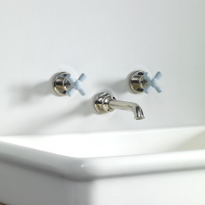 5-03-051 Смесители для раковины настенные Rockwell с трубчатым изливом Rockwell The water monopoly