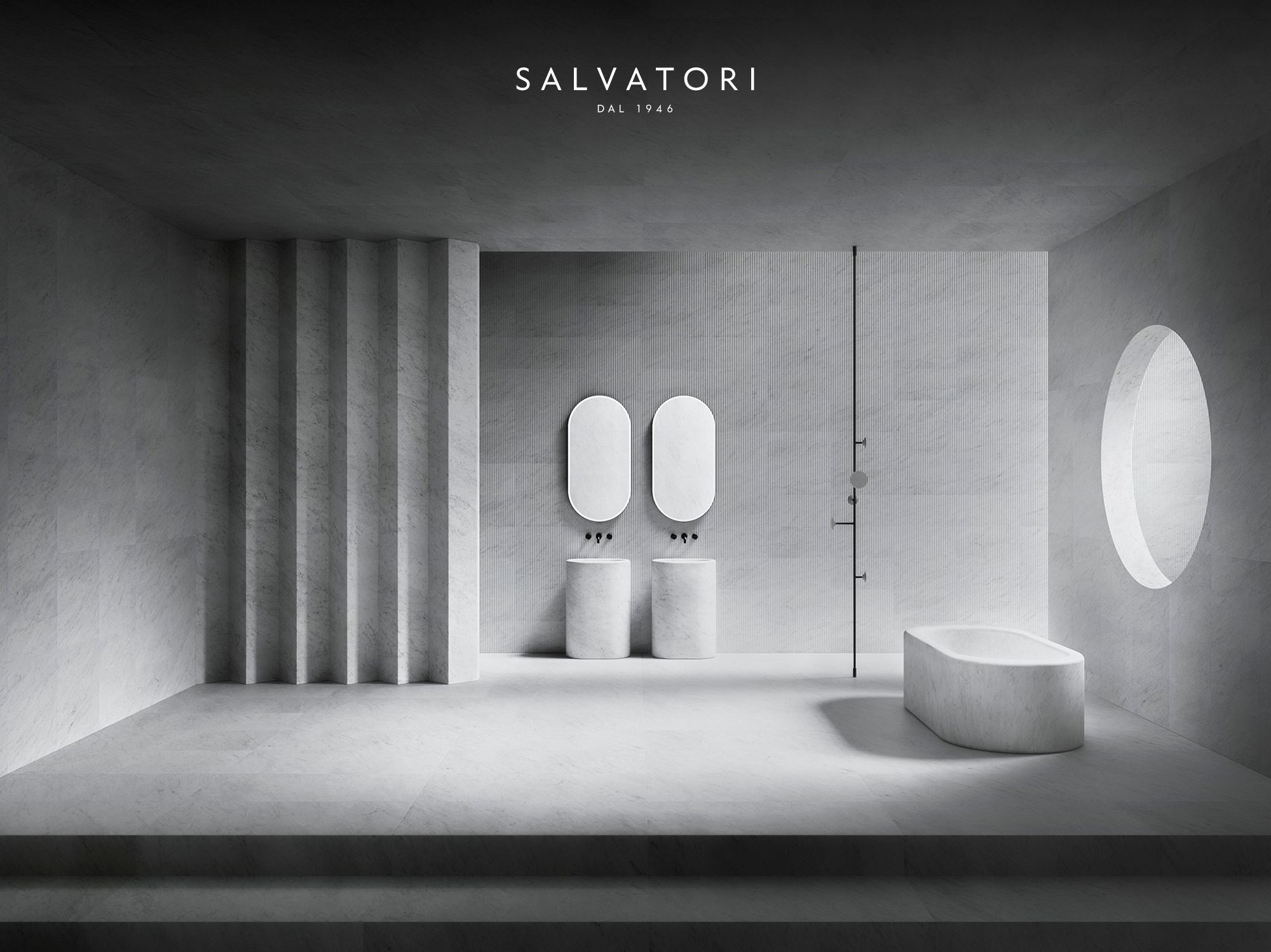 Отдельно стоящая мраморная раковина Salvatori Balnea ARCH-00134034 - Вид №5