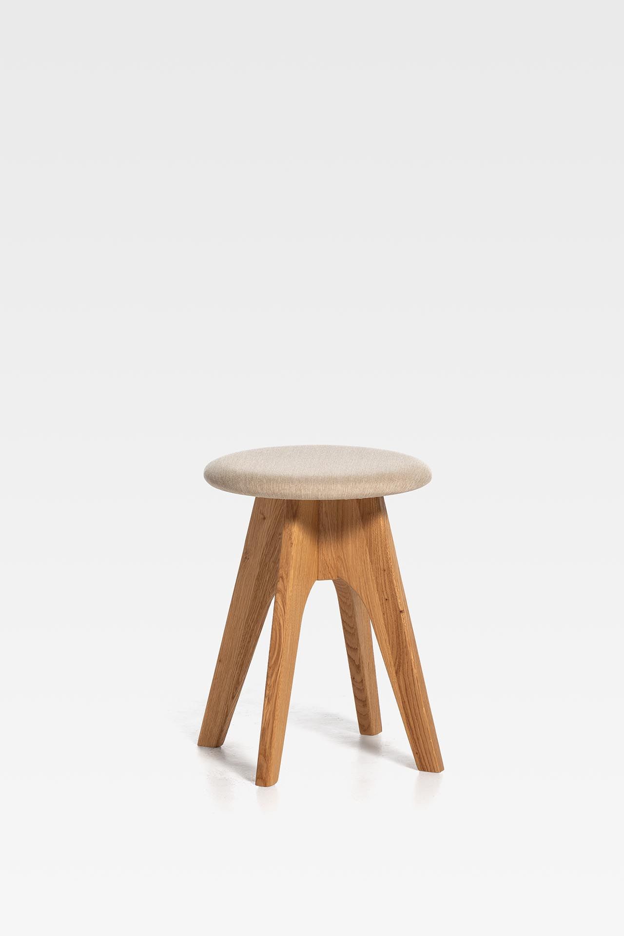 Низкий деревянный стул с мягким сиденьем SIPA Tommy ARCH-00054874 - Вид №8