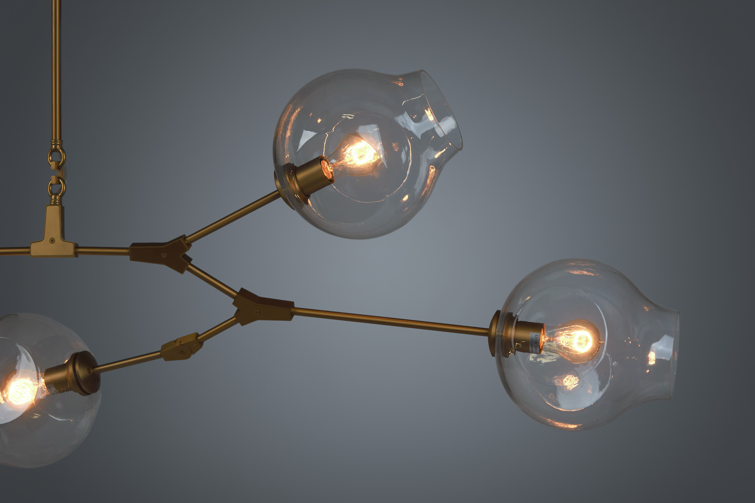 2000983194923 Подвесной светильник 5 ламп высота 90 ELECTRORETRO Branching Bubbles Summer  - Вид №2