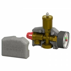 Группа безопасности котла компактная с теплоизоляцией TIEMME 1" 3бар 50кВт