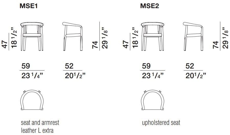 Molteni & C. Стул ясень с подлокотниками Heritage sun-id-1411172 - Вид №6