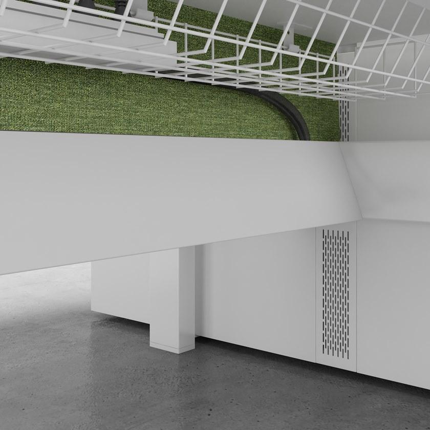 ESTEL GROUP Регулируемая по высоте рабочая станция со встроенной полкой Evo sun-id-1501314 - Вид №7