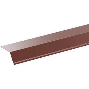 Планка карнизная 65x100x2000 мм 0.4 мм RAL 8017 коричневый 86778549 STLM-2196709