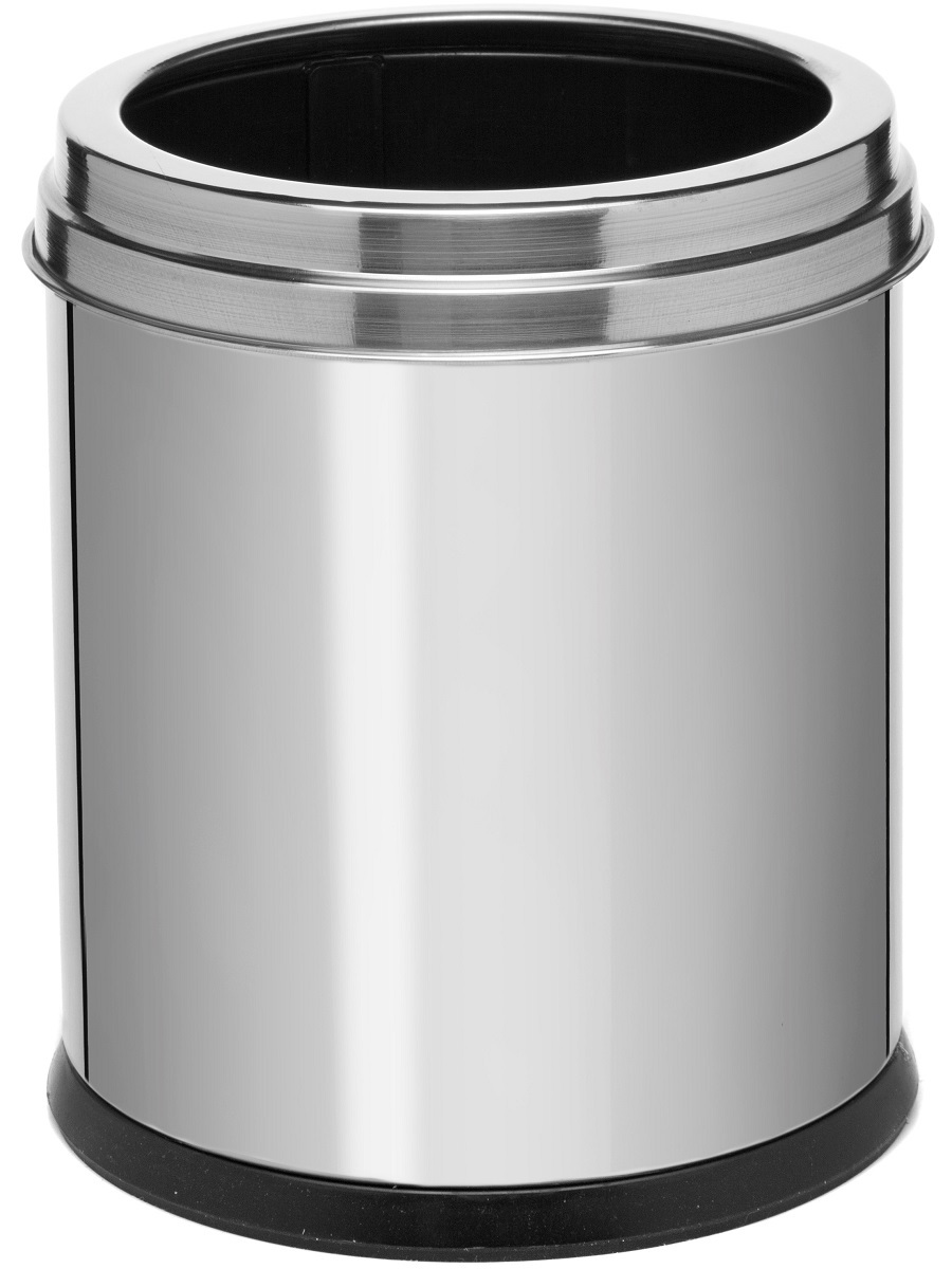 91049822 Контейнер для мусора Lepus 5L Chrome 11098 5л нержавеющая сталь цвет хром STLM-0457384 NAVAKO