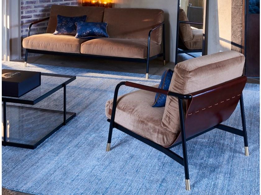 Duvivier Canapés Кресло из ткани со съемным чехлом с подлокотниками Josephine Joseeg11, joseig11 - Вид №1