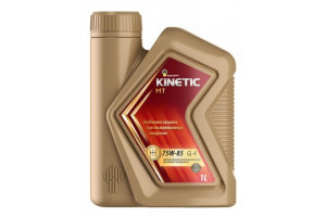 17941705 Трансмиссионное масло Kinetic MT 75W-85 GL-4 п-синт. кан. 1 л 40817132 Роснефть