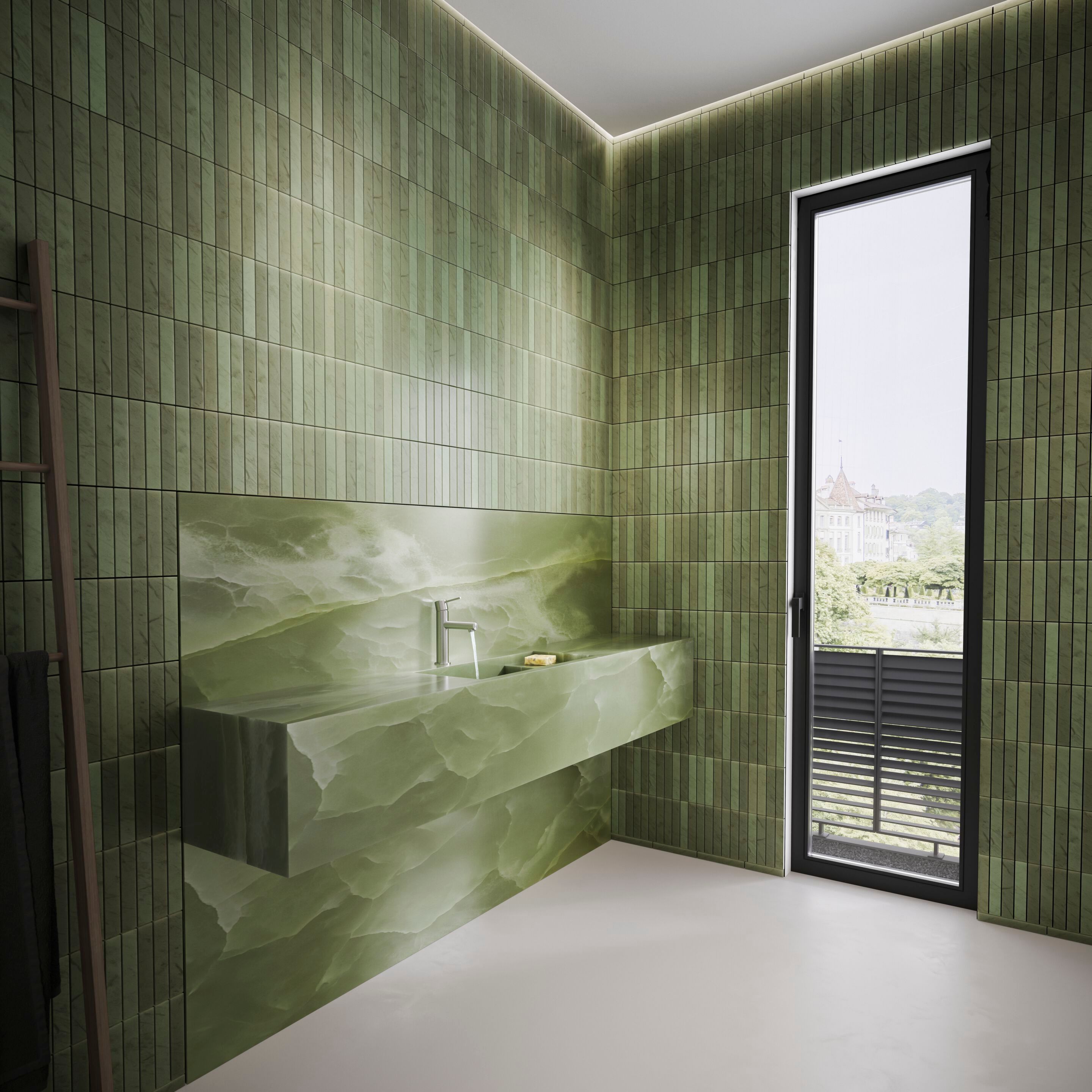 Однорычажный смеситель для раковины KWC ONO E ARCH-00100824 - Вид №1