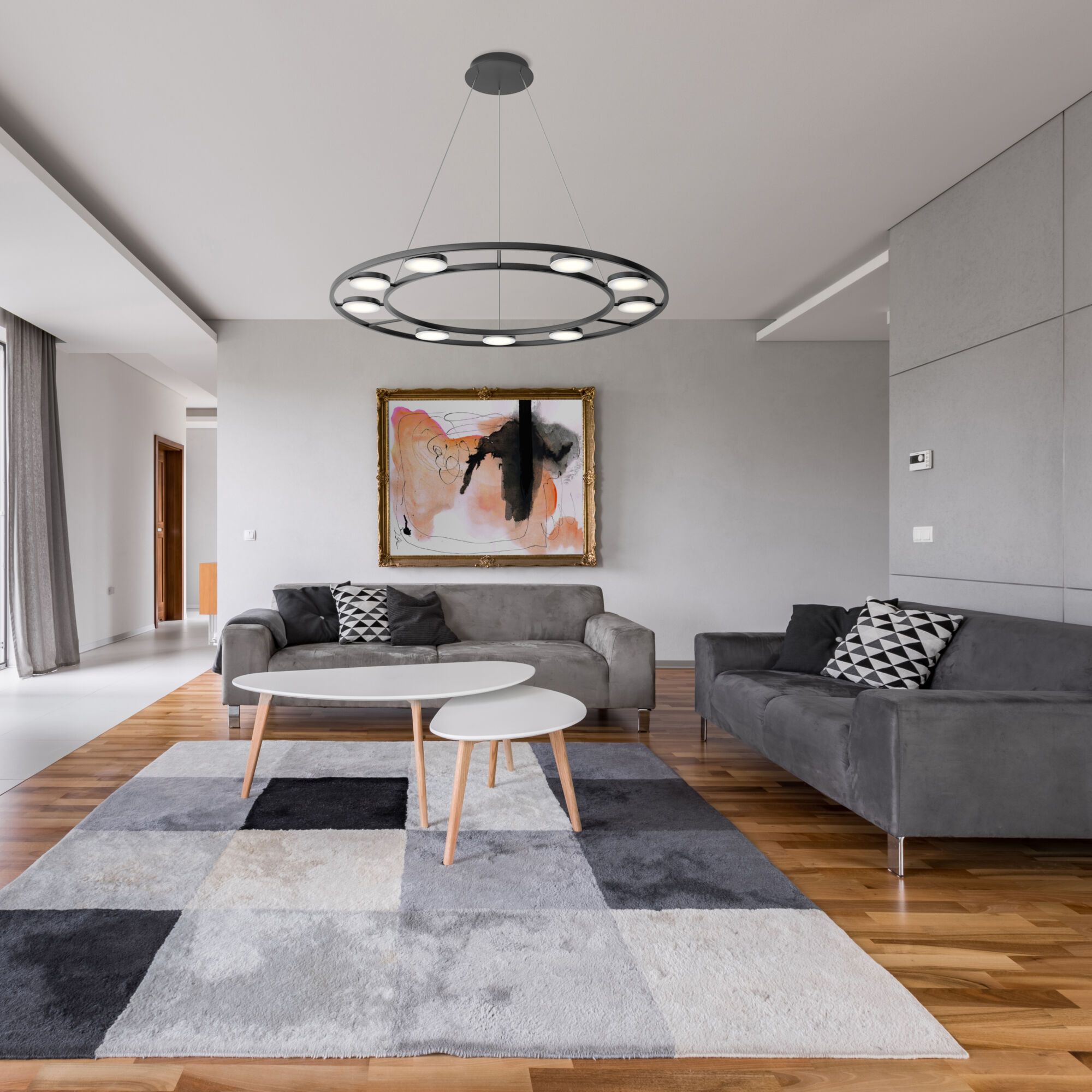 Регулируемая алюминиевая подвесная лампа Maytoni Fad ARCH-00001501 - Вид №3