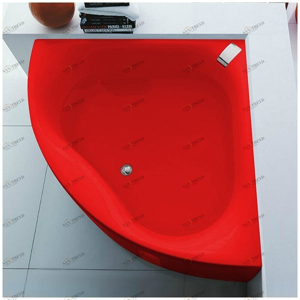 Ванна Gruppo tressee Slide V0441-K красная угловая большая Gruppo Treesse VTLV0441K