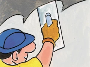 Azichem Осушающий, макропористый, завершающий защитный слой, белый Intotech