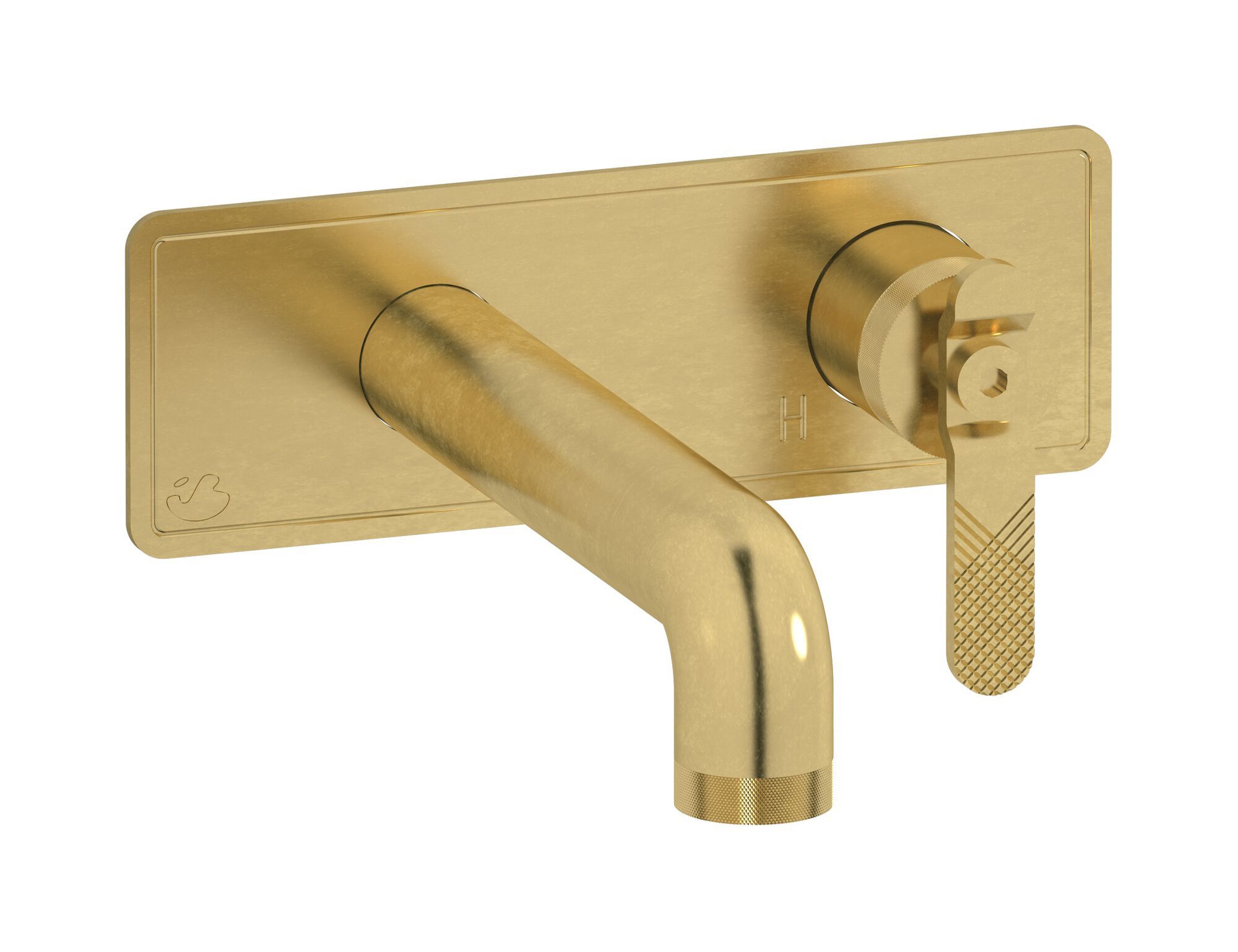 Однорычажный настенный смеситель для раковины с автоматическим сливом IB Bold ARCH-00071487 - Вид №14