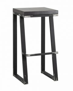 Полубарный стул коричневый с деревянным сиденьем "Терракс" STOOL GROUP  00-3945994 Коричневый