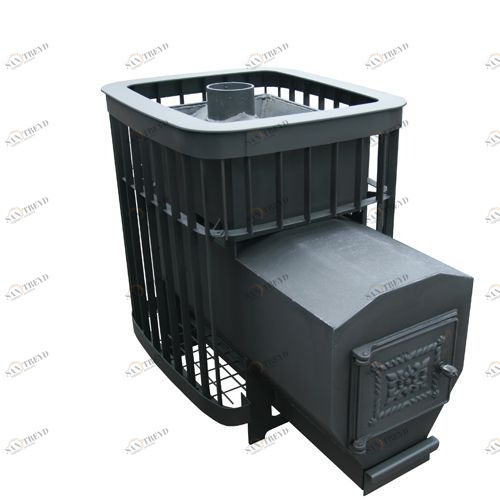 Дровяная печь для бани Варвара Каменка вынос 280 3756