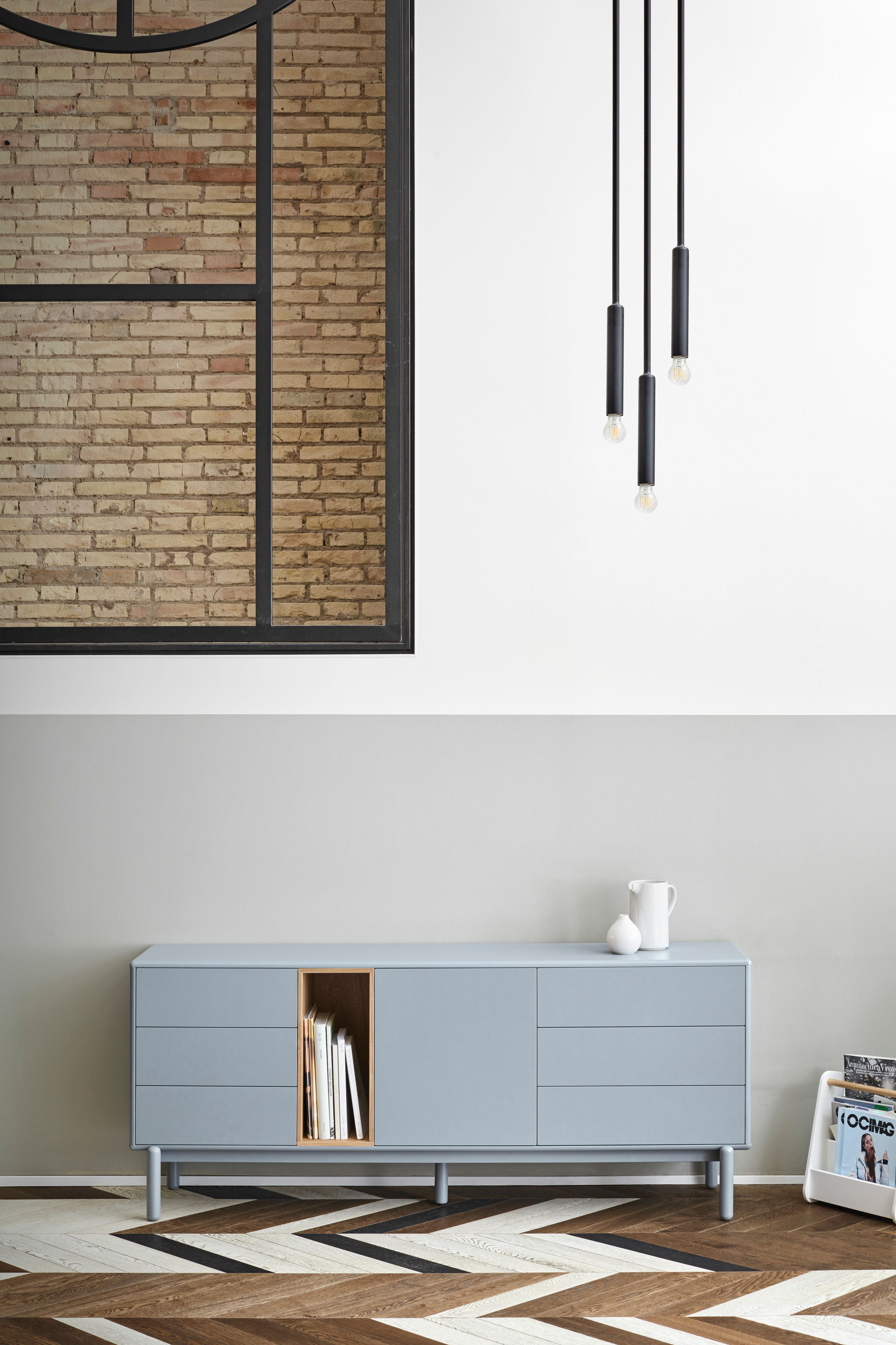 Шкаф из МДФ с распашными дверцами и ящиками TEULAT Corvo ARCH-00138554 - Вид №33