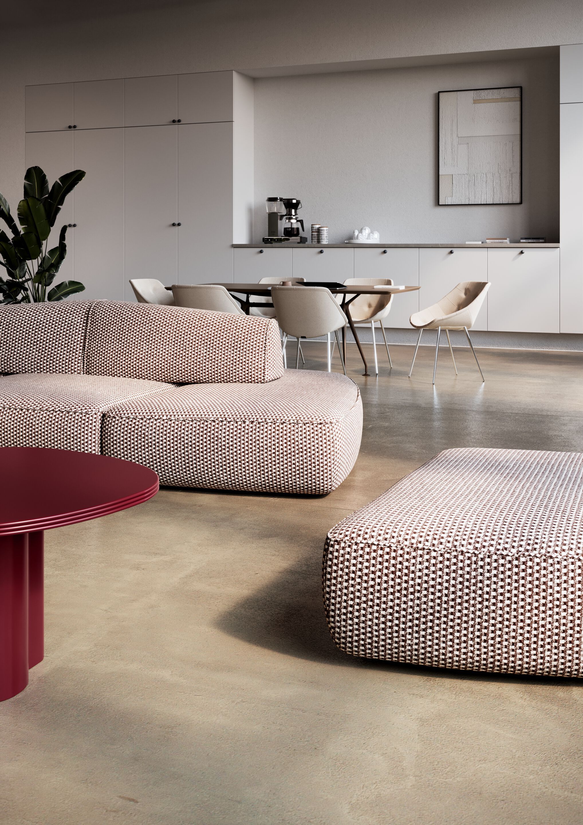 Модульный тканевый диван SITIA PAVÉ ARCH-00048383 - Вид №12