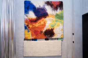 Прямоугольный ковер ручной работы