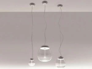Artemide Светодиодная подвесная лампа из дутого стекла Empatia