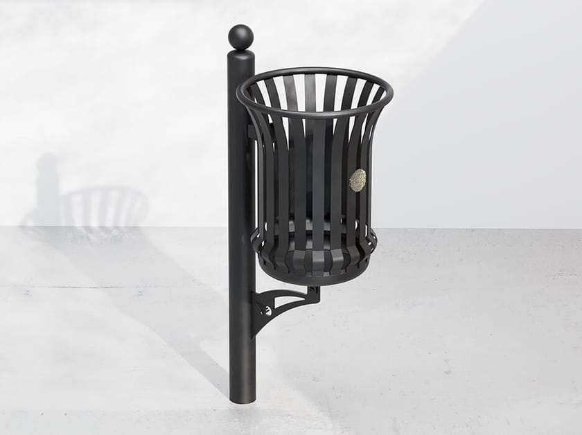 Наружная металлическая корзина для мусора DIMCAR ARCH-00039194