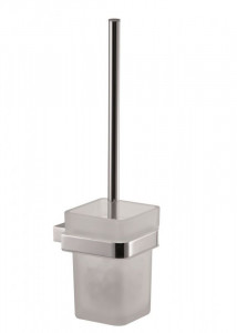 H6300/10CR Sanibano Enzo, настенный стеклянный ёрш, цвет хром