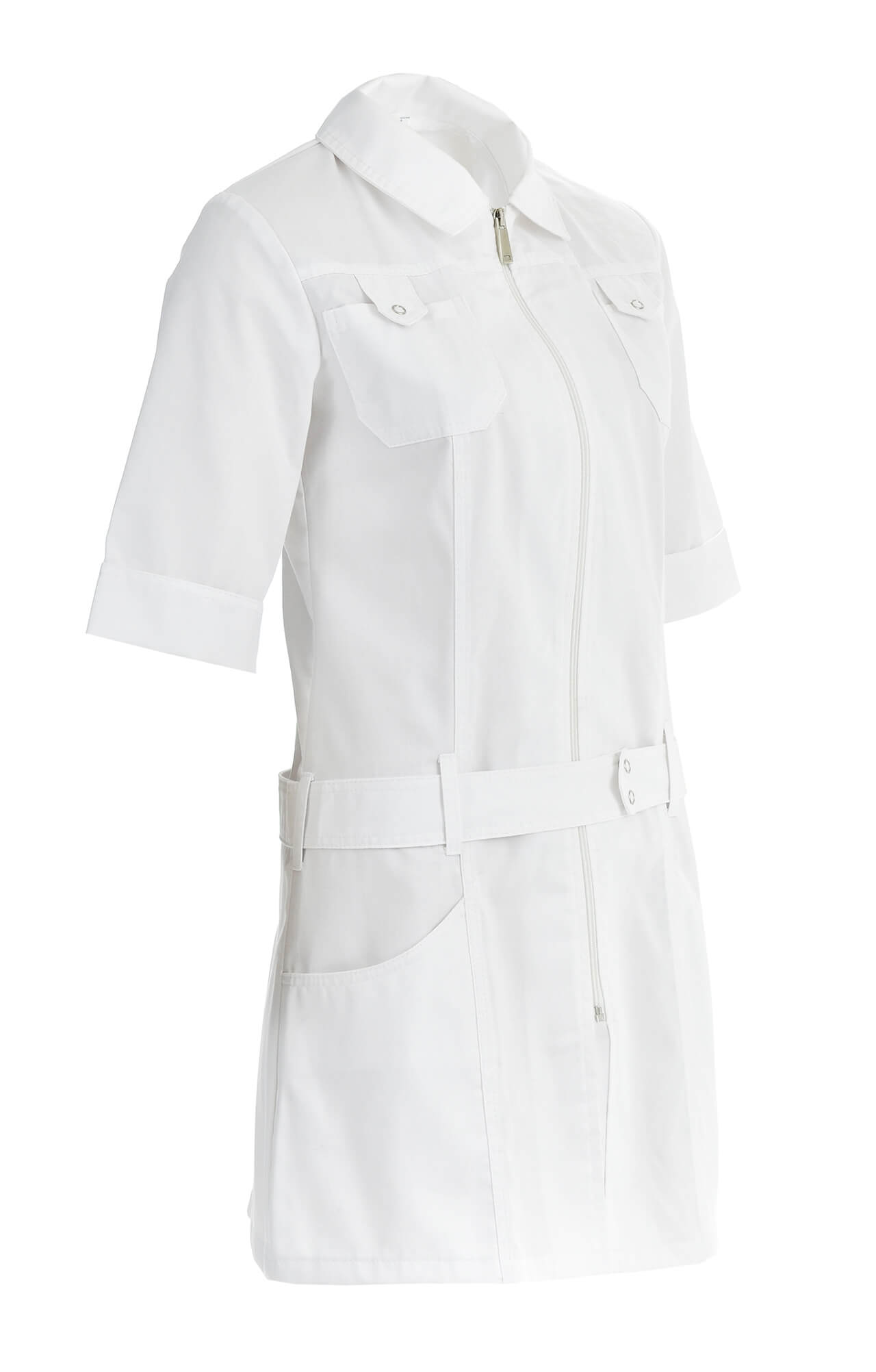 63791 Халат "Леди" женский белый  Медицинская одежда  размер 40/158-164 Спецодежда  - Вид №2