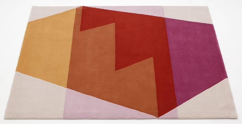 Прямоугольный ковер ручной работы Deirdre Dyson STEPS ARCH-00070529