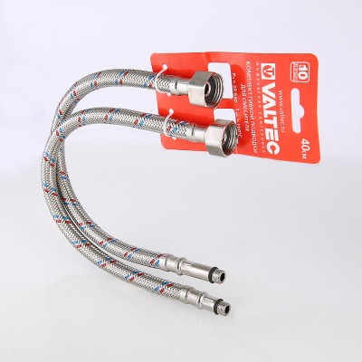 VTf.005.IS.0410100 Комплект гибкой подводки для смесителя Valtec 100 см  - Вид №1