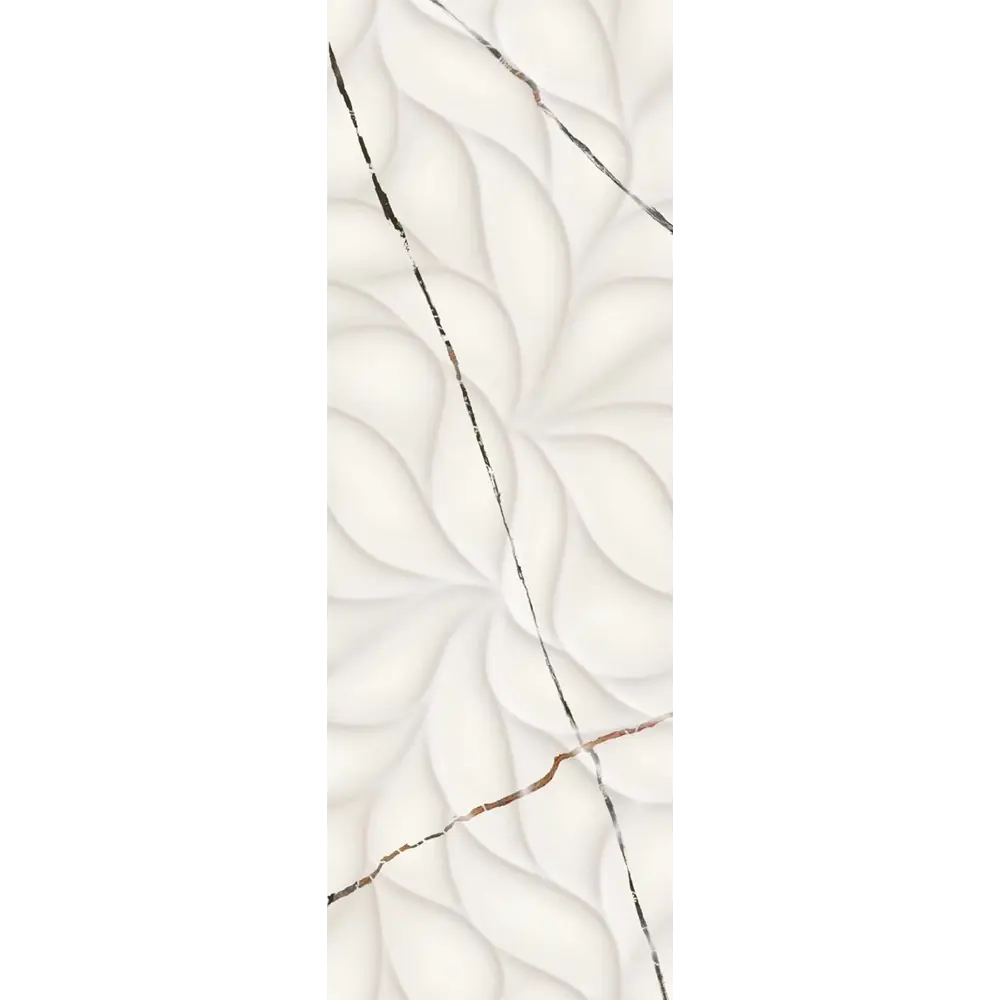 Плитка настенная Bianco Covelano Strutura 24.2x70 см, цвет белый Santreyd STLM-2036403