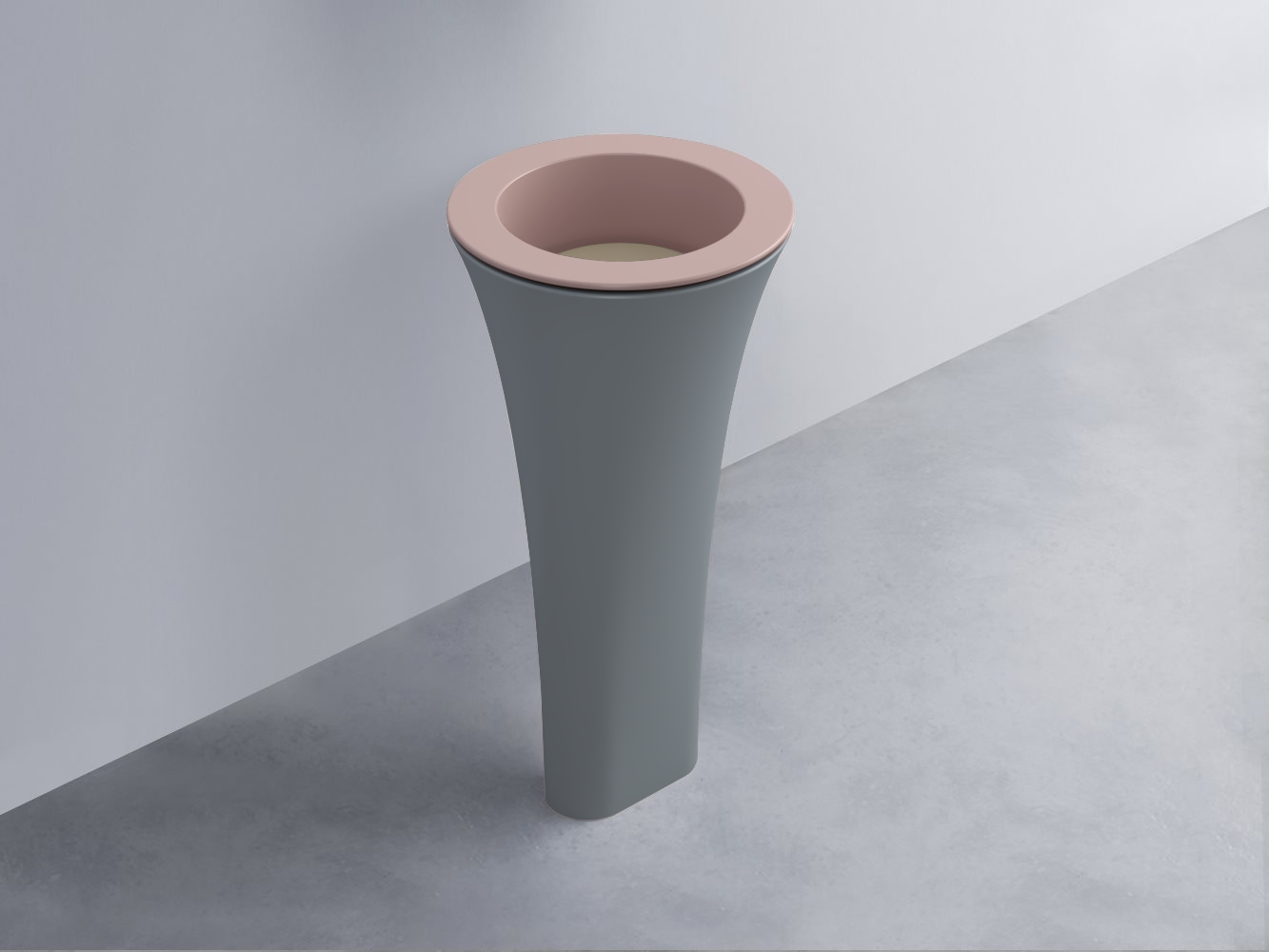 AMLA45-CP+AMPILT-AV+AMCOLT-BR Раковина Amedeo Tondo отдельностоящая cielo Enjoy + Amedeo Ceramica Cielo