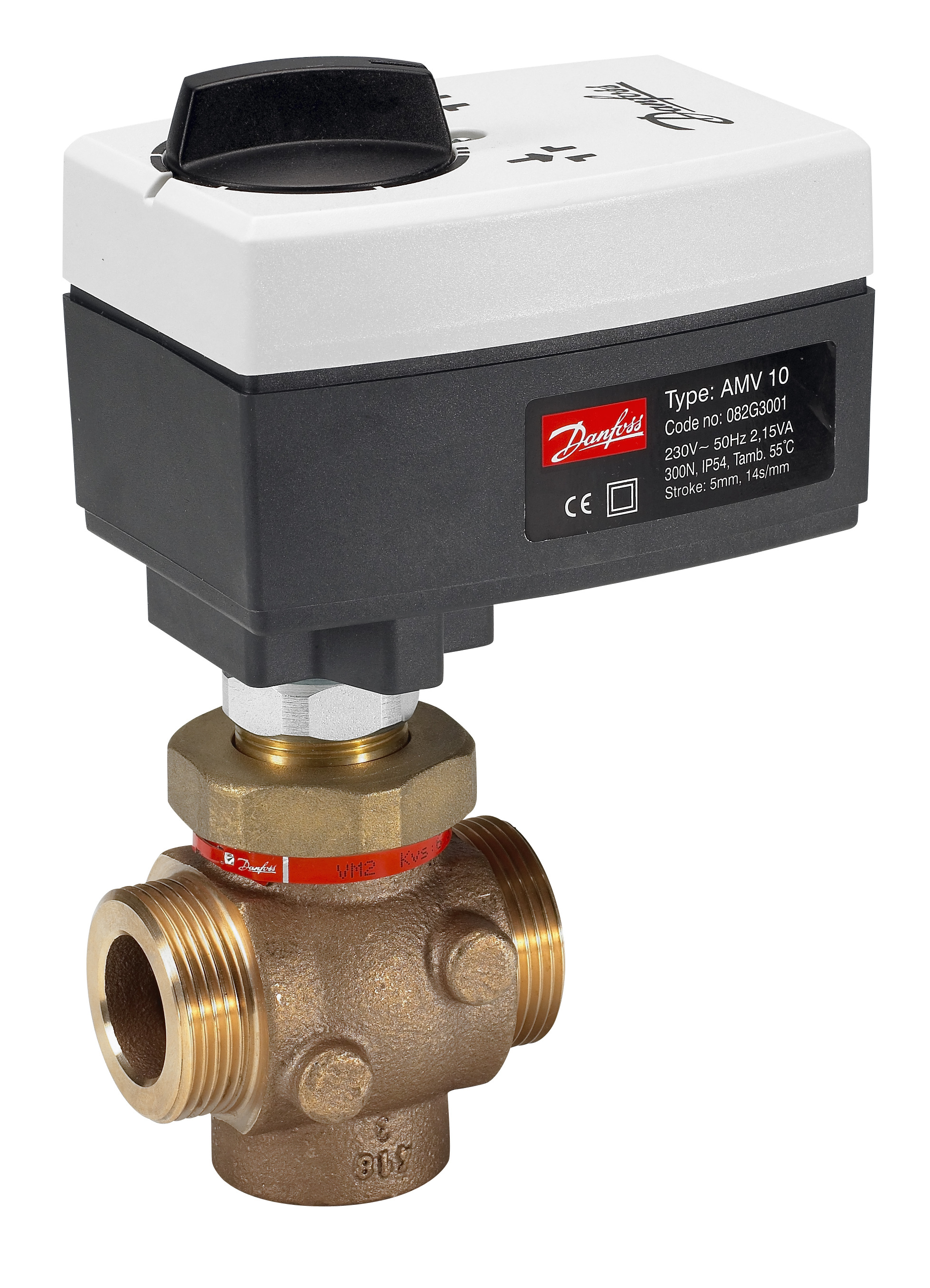 Danfoss Клапан регулирующий VM 2 с наружной резьбой Клапан регулирующий VM2 Ду 50/25 065B2020  - Вид №12