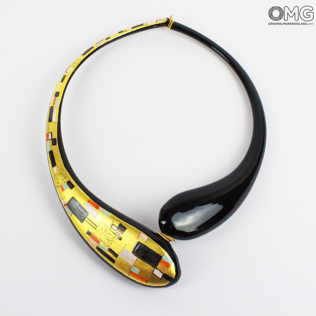 782 ORIGINALMURANOGLASS Набор украшений в стиле Климта - муранское стекло OMG 21 см  - Вид №1