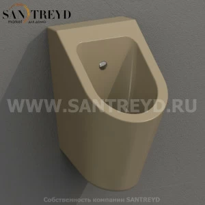 FO029PA Настенный писсуар, уринал с мушкой Ceramica Globo FORTY3